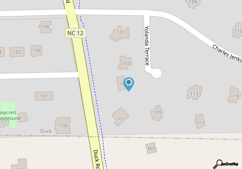 Bright Dreams Ahead in the OBX for your perfect family vacation map location