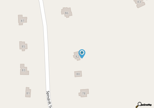 Mariah - 3 BR home, 400 yards to the beach in Southern Shores map location