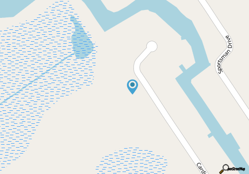 Sound-front house with private washer/dryer, central AC, and private hot tub map location