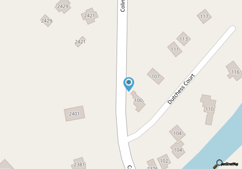 Located in the quaint canals of Colington, perfect for guests who want to get away from it all map location