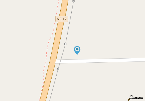 7155 - Waves N Rays, a spacious 4-bedroom retreat in Waves, NC. map location