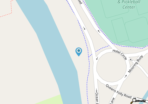 Three Day Beach Cart Rental map location