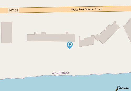 Fifth-Floor, Oceanfront Condo with Spectacular View, Balcony, WiFi & Shared Pool map location