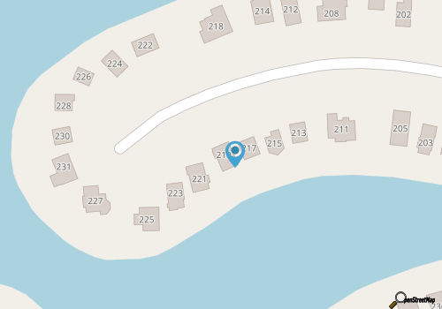 5534 Life of Reilly * Canalfront * Dock map location