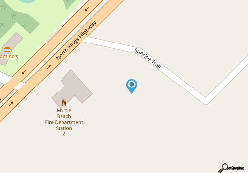 Beachfront Condo in Dunes Village, 2 Water Park map location