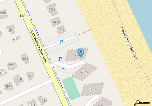 Sea Mist: Oceanfront | Pool and Tennis Access map location