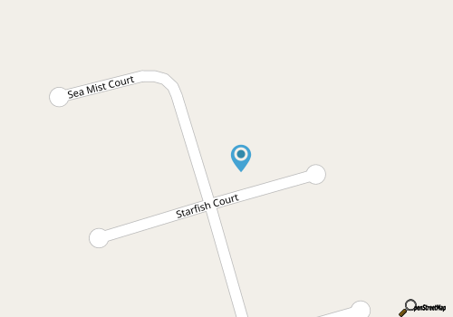 1722 - Starfish Haven, a spacious 6-bed home in Corolla, NC, private pool, hot tub, game room map location