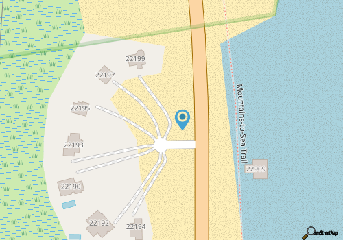 Unique, Historic Rental in the Heart of Rodanthe! map location
