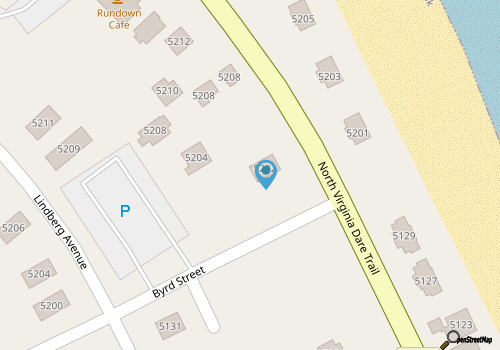 4006 Park Place * Across Street from Beach map location