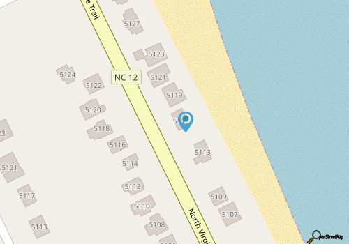 Happiness | Oceanfront | Hot Tub map location