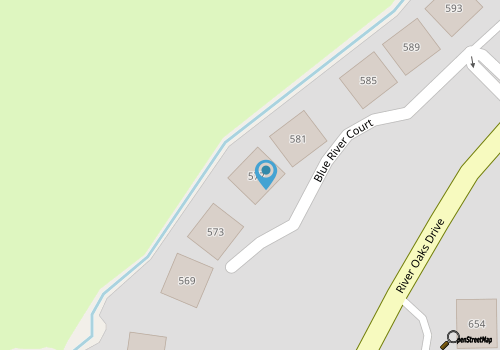 River Oaks 7I Near beach map location