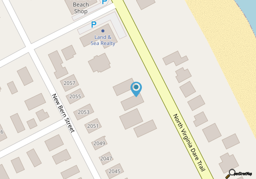 K1422 The Watch Tower. Ocean Views! Rec Room! Pool & Tiki Bar Oasis! map location