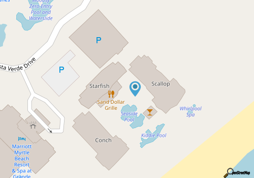 Marriott's Oceanwatch II map location