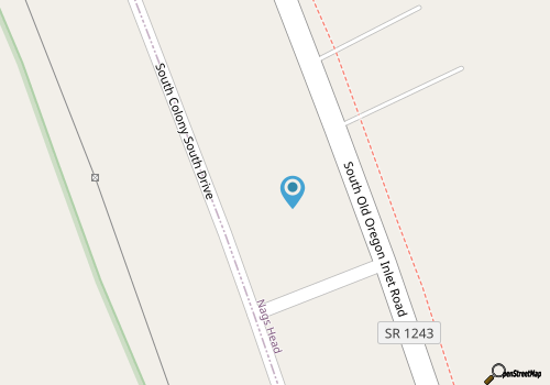 Nags Head, Ocean View, 3 min Walk to Beach, Hot Tub, Sunrise & Sunset Views map location