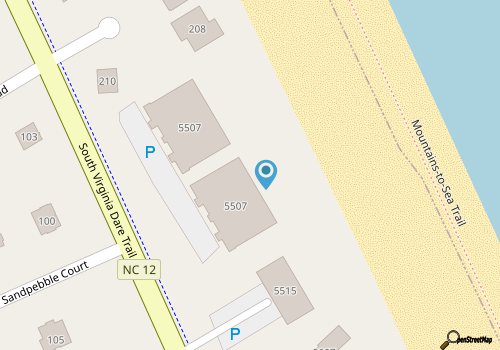 Seaside Retreat | Oceanfront | Heron Cove | Nags Head | Sleeps 8 map location
