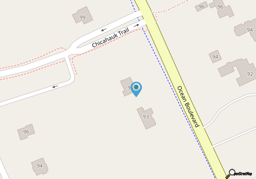 K2095 Clam I Am. Semi-Oceanfront, Elevator, Private Pool, Rec Room, Theater map location