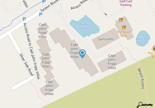 130 Captain John Fripp Villa - OCEANFRONT map location