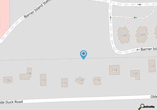Handicap Entrance -one level-Ships Watch, Duck NC map location