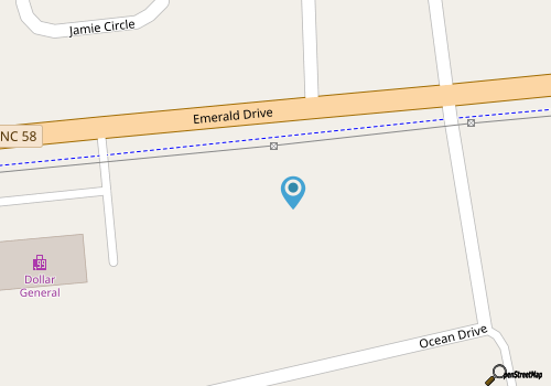 Quick walk to the beach, 2 living areas & a game room, come stay at Breezy Vibes map location