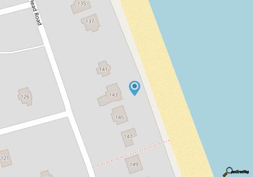 NEWLY RENOVATED! Ultimate Outer Banks oceanfront accommodation with lavish finishes and furnishings map location