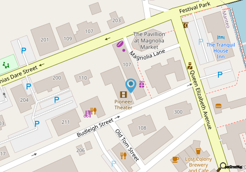 Pioneer Theatre map location