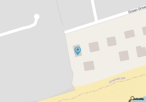 Footprints, Oceanfront House in Emerald Isle, NC! map location