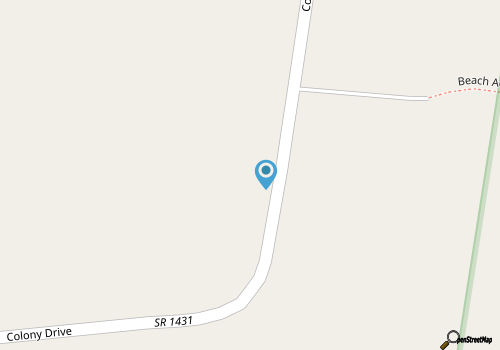 Fiddlestix-Relax on Beautiful Hatteras Island map location