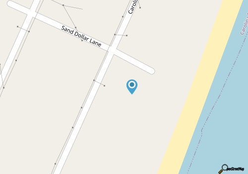 Oceanfront 4BR 2 Story Duplex with Private Beach Access map location