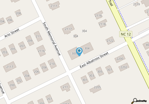 Beach Haven, less than 1 block to beach! Full kitchen, Private & Spacious. map location