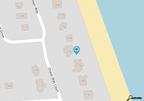 Duck Sea Sun | Oceanfront | Duck map location
