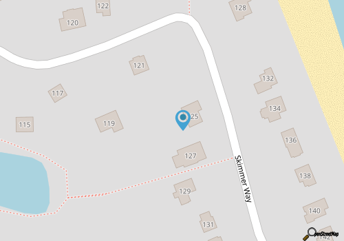 D4302 Shore Enough. Semi-OF, Sanderling, Elevator, PETS OK, Community Pool map location