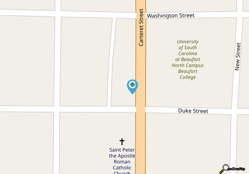 New Listing-Elegant Historic Beaufort Retreat – 4 Bedroom, 4.5 Bath map location