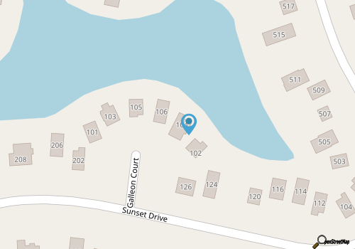 5536 Compass Cay * Canalfront map location