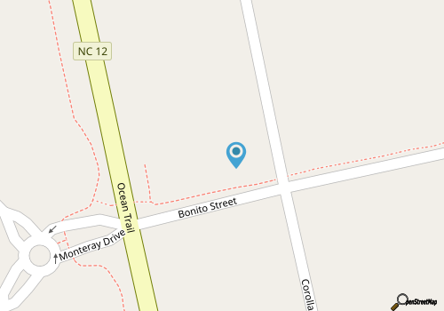 1435 - The Whalecome Inn, a spacious 6-bedroom home in Corolla with ocean views. map location