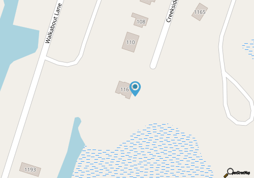 OBX TUCKED AWAY~Sound side~On canal~Kayaks~\nGround level w/ ramp~Beach 1 mi~MP8 map location