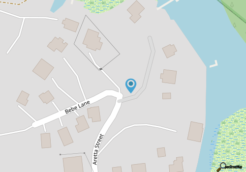 Morning Star:  Sound front home perfect for kayaking map location