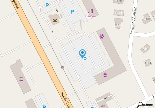 First South Bank map location