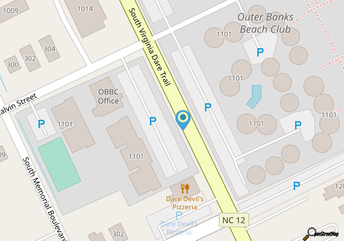 OCEANFRONT OASIS - perfect pet friendly OBX getaway map location