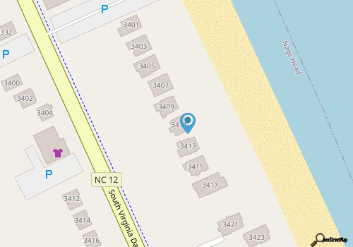 Pet-friendly oceanfront home in Nags Head w/ hot tub & stunning views! map location