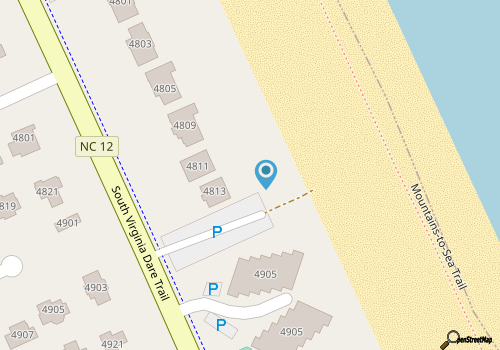 Spacious pet friendly home on the Nags Head oceanfront; private pool! map location