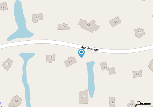 4 BR Oceanside home in Southern Shores w/Private Pool map location