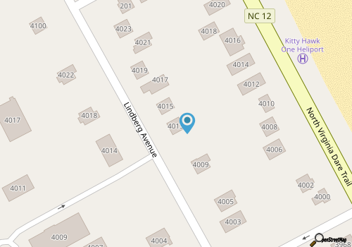 4780-Starfish Starlight, in the heart of Kitty Hawk, NC map location