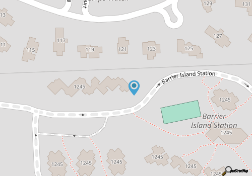 Spacious 2 bedroom suite at oceanfront resort, Barrier Island Station Resort map location