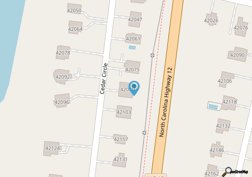 Salt Therapy OBX: 3 min walk to beach, Pool Access, Hot Tub map location