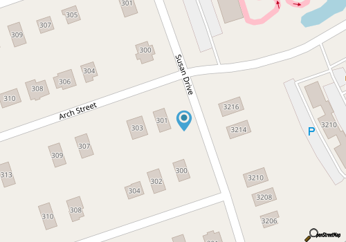 KDH vacation rental 500 yards from the beach and sound!  Sleeps 8 map location