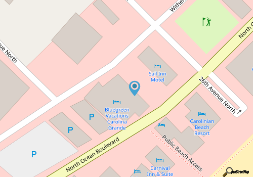 Carolina Grande™ -  2 Bedroom Combined map location