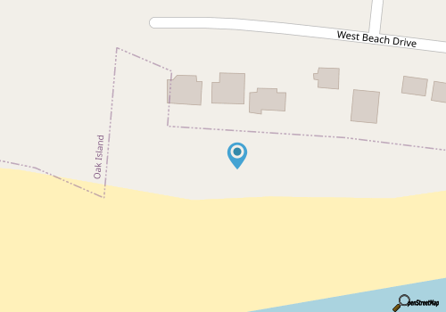 Spacious Beach Home with a Private Pool.  Seain' is Believin' map location