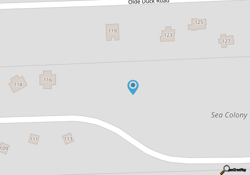 Condo located in Barrier Island Station Duck Resort Unit 505A map location