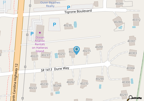 Dogs Welcome, 25 Yards to Beach Access, Private Pool & Hot Tub map location