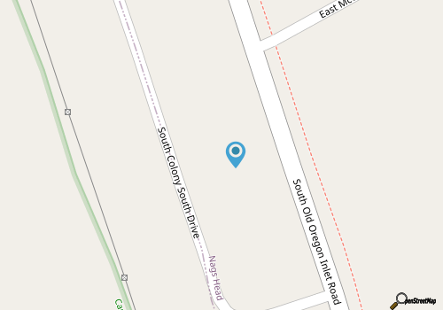 Oceanview Nags Head Home w Pool, Hot Tub, Game Rm map location